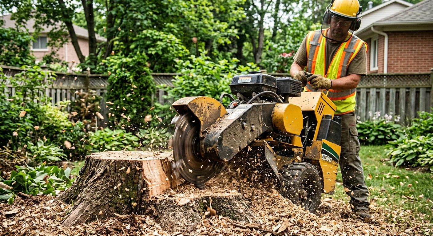 Stump Grinding & Removal in New Castle County, Delaware